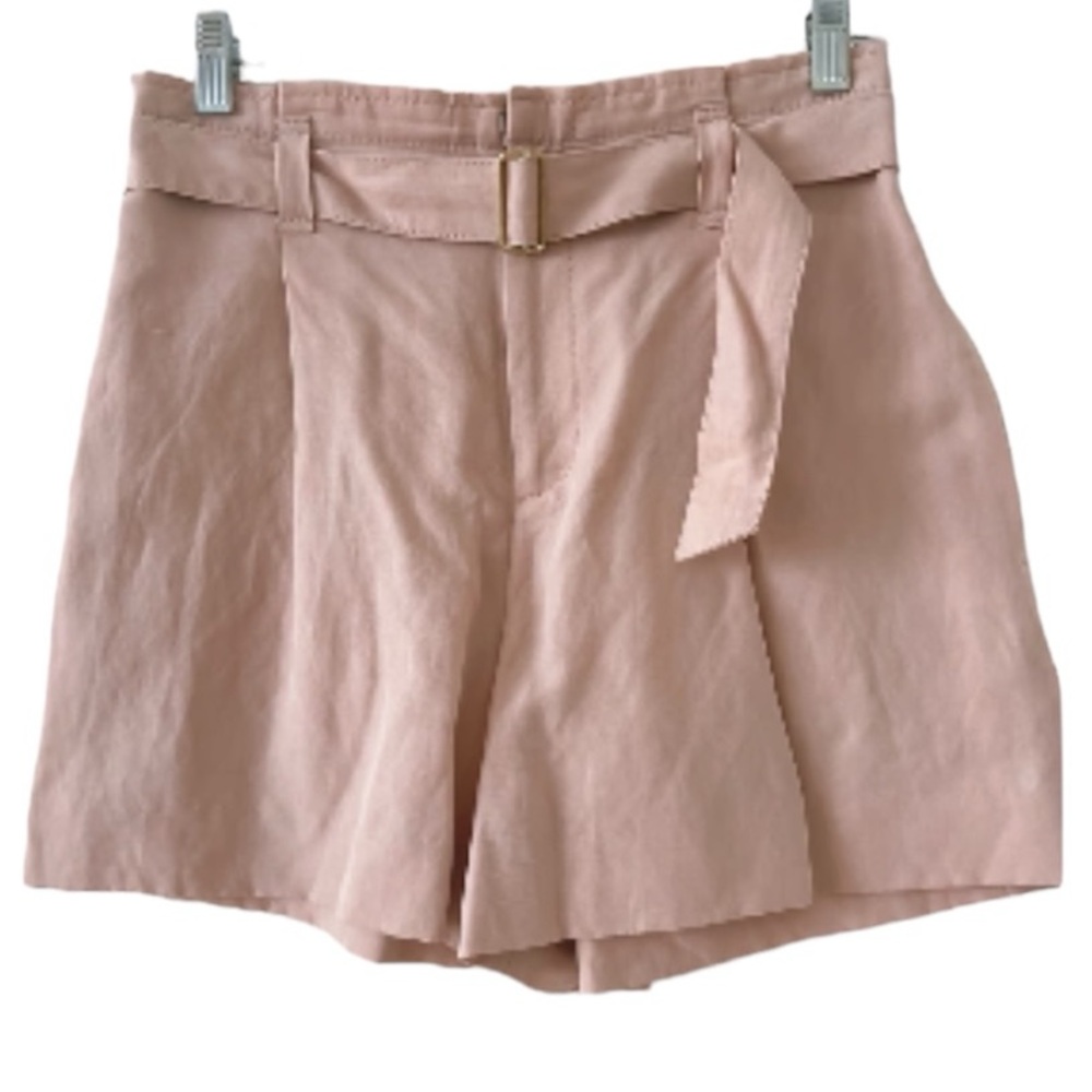 Club Monaco Pink High Waist Women Shorts